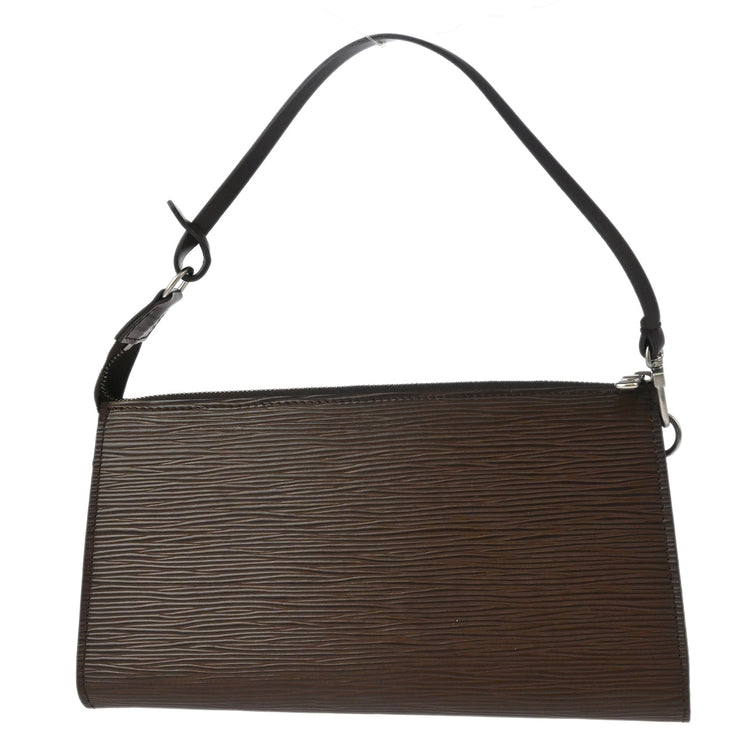 Louis Vuitton 2001 Brown Epi Pochette Accessoires 24 Handbag M5294D