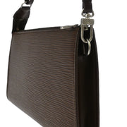 Louis Vuitton 2001 Brown Epi Pochette Accessoires 24 Handbag M5294D