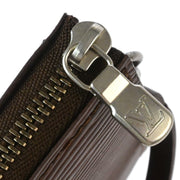 Louis Vuitton 2001 Brown Epi Pochette Accessoires 24 Handbag M5294D