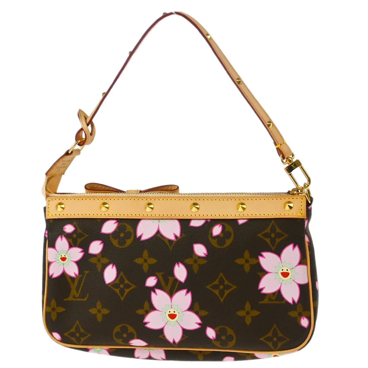 Louis Vuitton 2003 Cherry Blossom Pochette Accessoires Handbag M92006