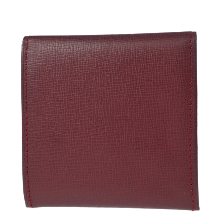 Cartier Coin Purse Wallet Bordeaux