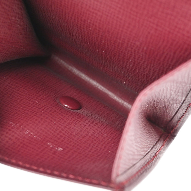 Cartier Coin Purse Wallet Bordeaux