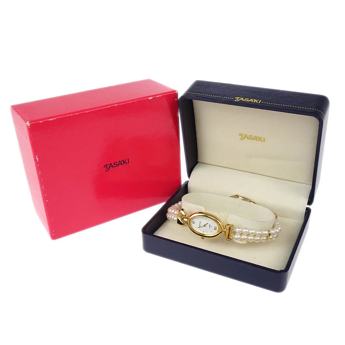 Tasaki Y150-5H10 Quartz Watch Pearl SS