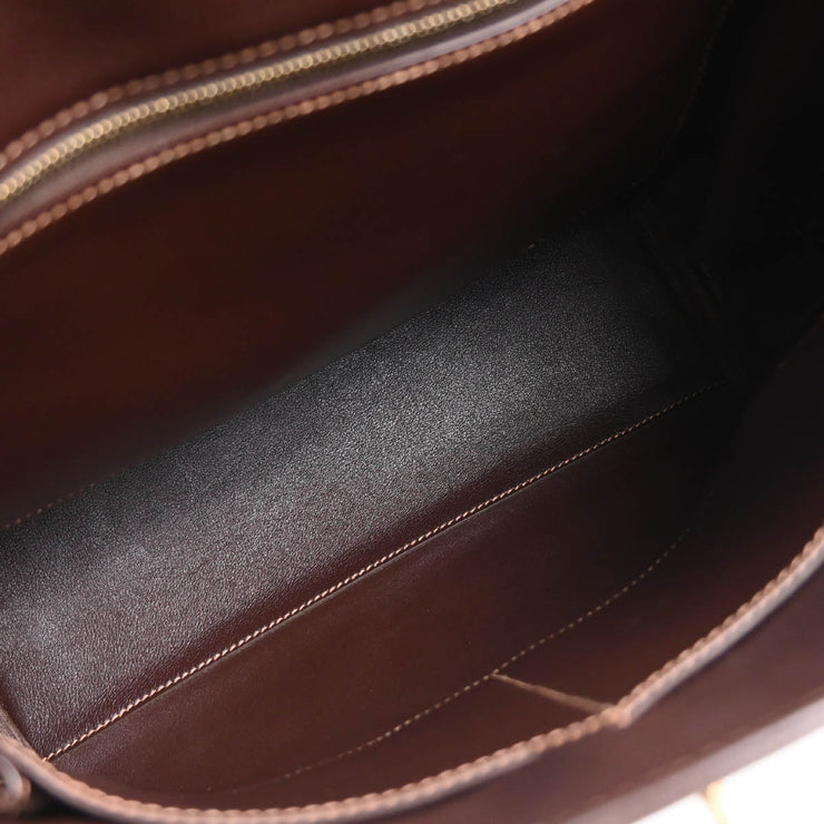 Hermes 1999 Havane Gulliver Kelly A Dos GM Backpack