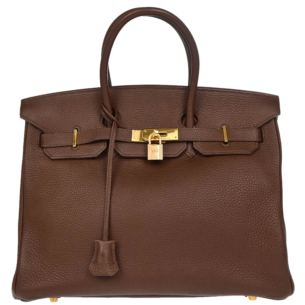Hermes Havana Togo Birkin 35 Handbag