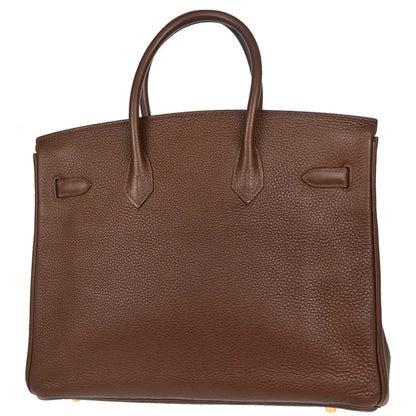 Hermes Havana Togo Birkin 35 Handbag