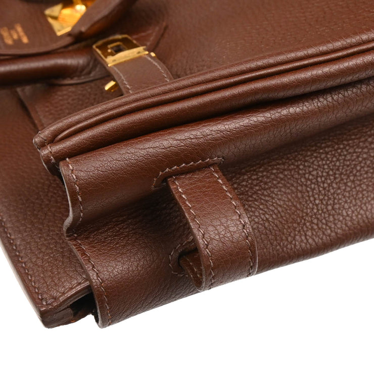 Hermes Havana Togo Birkin 35 Handbag