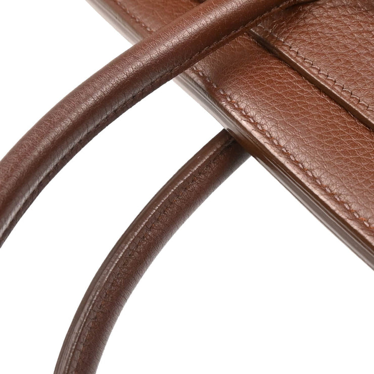 Hermes Havana Togo Birkin 35 Handbag