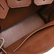 Hermes Havana Togo Birkin 35 Handbag