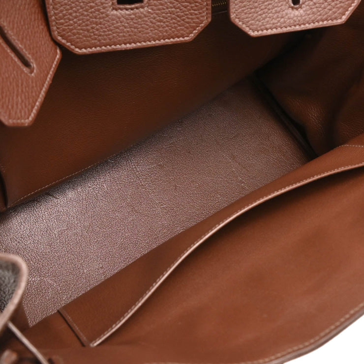Hermes Havana Togo Birkin 35 Handbag