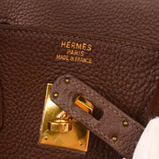Hermes Havana Togo Birkin 35 Handbag
