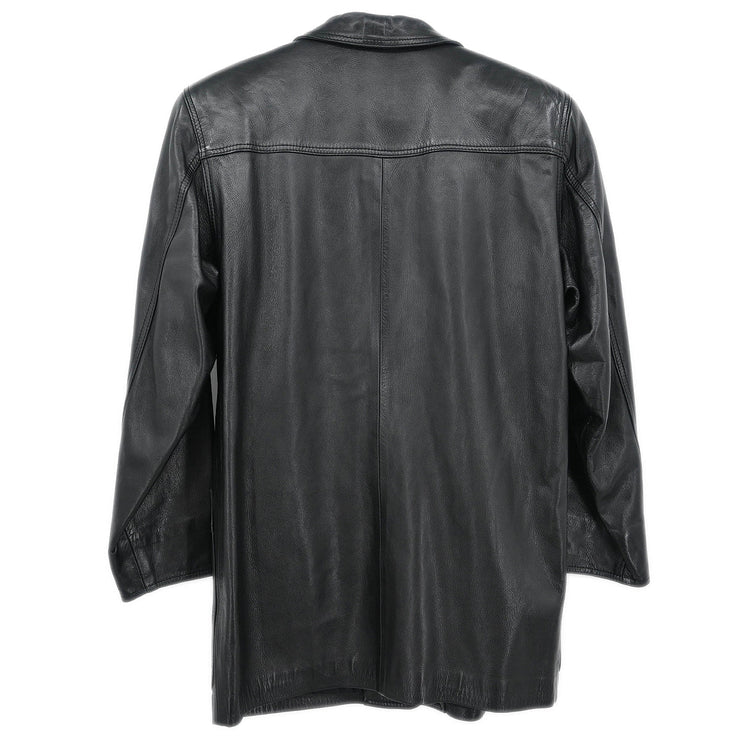 Loewe Leather Jacket Black #40 – AMORE Vintage Tokyo