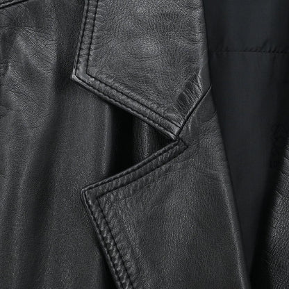 Loewe Leather Jacket Black #40