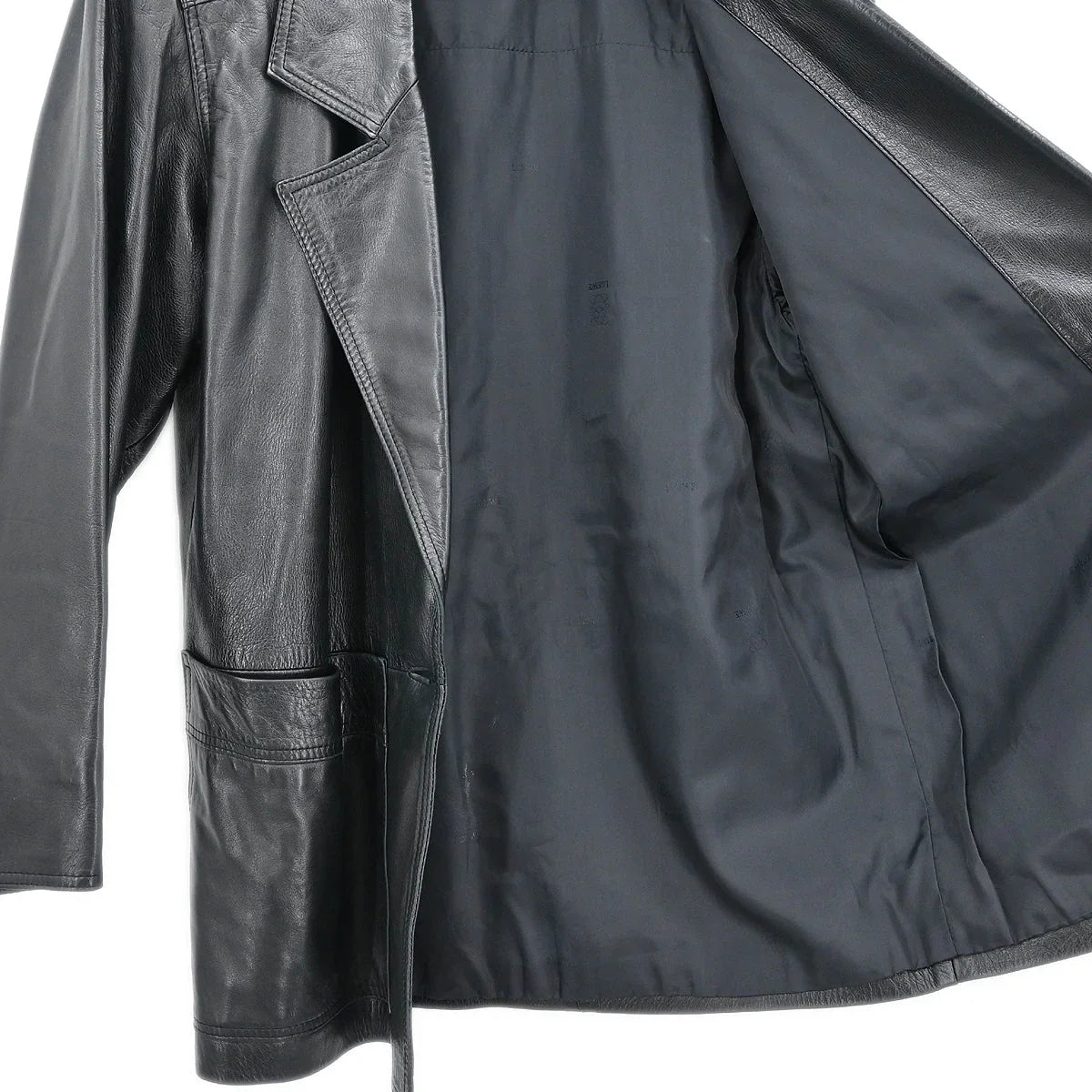 Loewe Leather Jacket Black #40