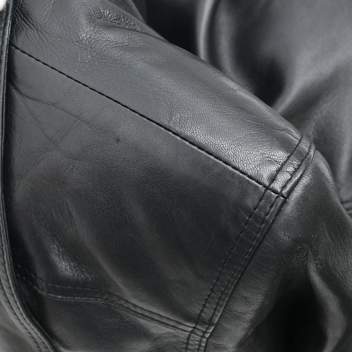 Loewe Leather Jacket Black #40
