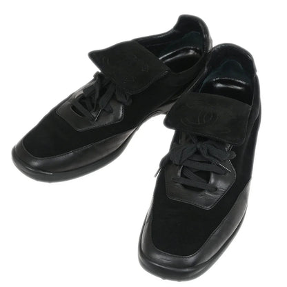 Chanel * Sneakers Shoes Black #40