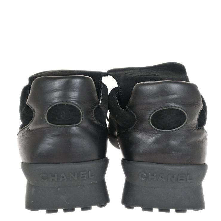 Chanel * Sneakers Shoes Black #40