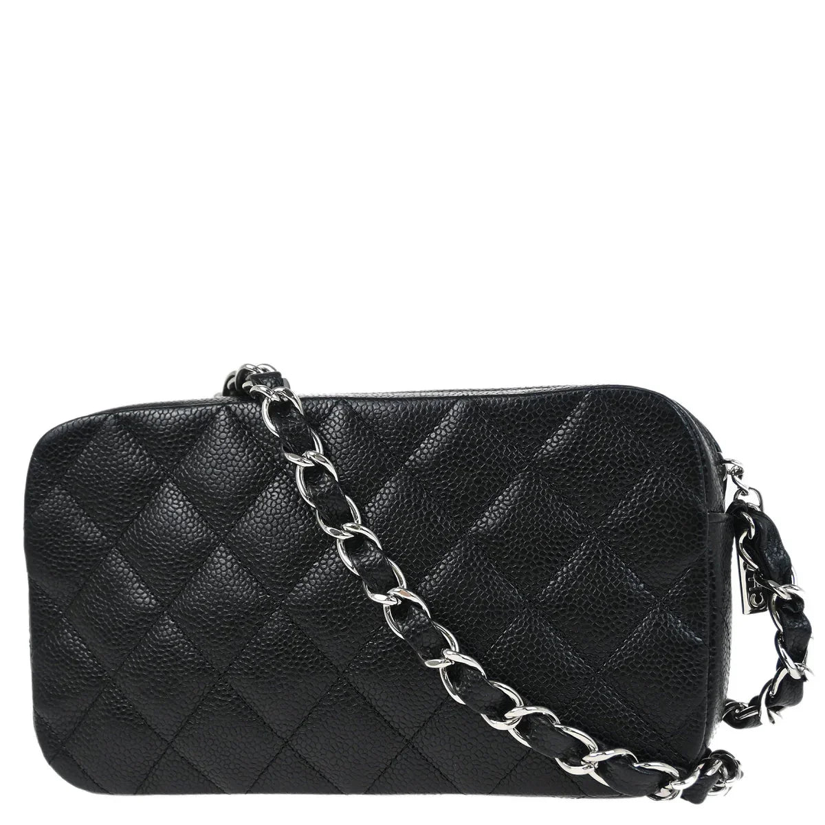 Chanel 2005-2006 Black Caviar Camera Bag