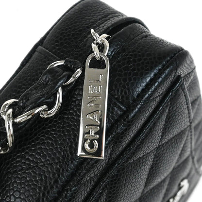 Chanel 2005-2006 Black Caviar Camera Bag