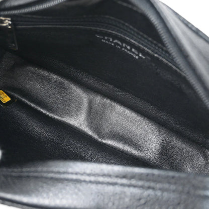 Chanel 2005-2006 Black Caviar Camera Bag