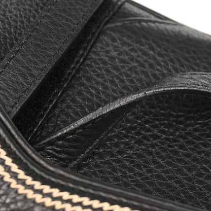 Christian Dior 2006 Black Leather Saddle Handbag