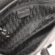 Christian Dior 2006 Black Leather Saddle Handbag