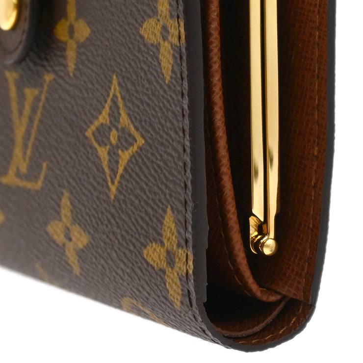 Louis Vuitton 2004 Monogram Portefeuille Viennois Wallet Purse M61663