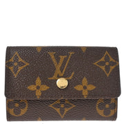 Louis Vuitton 2007 Monogram Porte Monnaie Plat Coin Case Wallet M61930