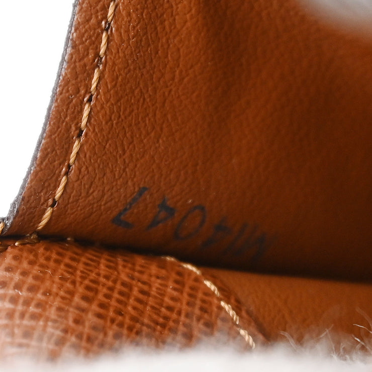 Louis Vuitton 2007 Monogram Porte Monnaie Plat Coin Case Wallet M61930