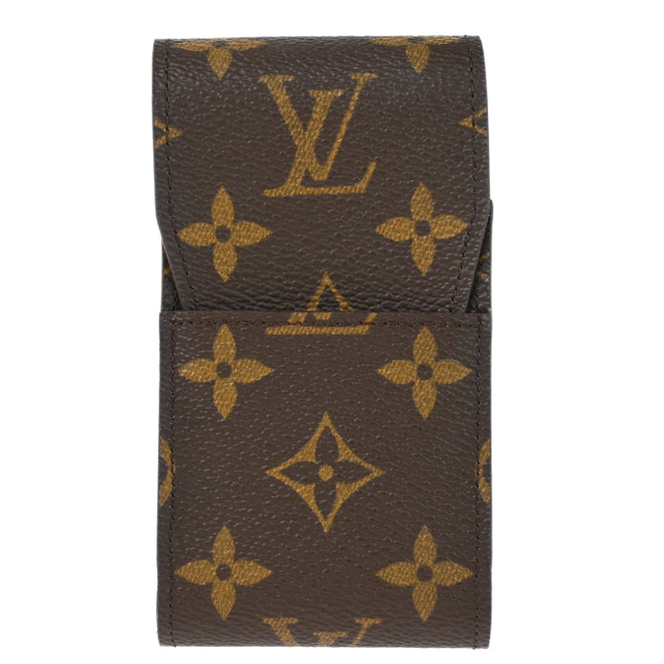Louis Vuitton 2001 Monogram Etui Cigarette Case Small Good M63024