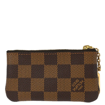 Louis Vuitton 2006 Damier Pochette Cles Coin Case Wallet Purse N62658