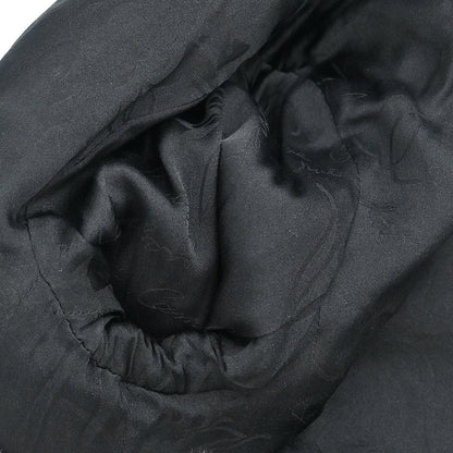 Chanel 2008 Little Black Line Single Breasted Collarless Jacket Black #36