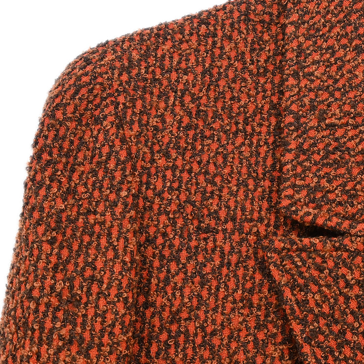 Chanel 1998 Double Breasted Jacket Brown #42