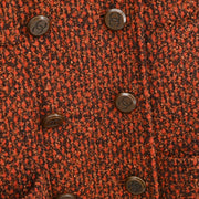 Chanel 1998 Double Breasted Jacket Brown #42
