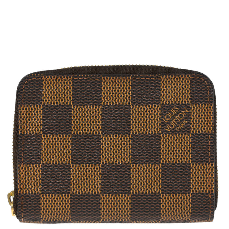 Louis Vuitton 2009 Damier Zippy Coin Purse Wallet N63070