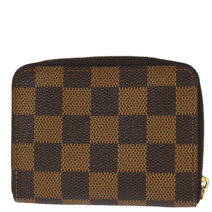 Louis Vuitton 2009 Damier Zippy Coin Purse Wallet N63070