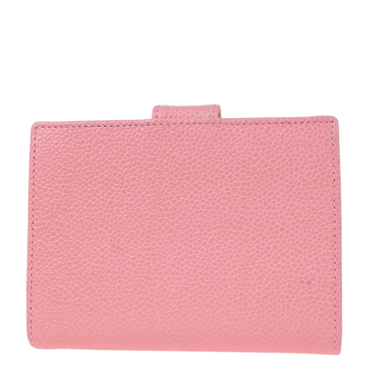 Chanel Pink Caviar Bifold Wallet Purse