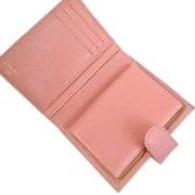Chanel 2004-2005 Pink Caviar Bifold Wallet Purse