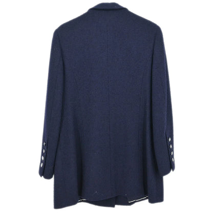 Chanel 1996 Double Breasted Jacket Navy #42