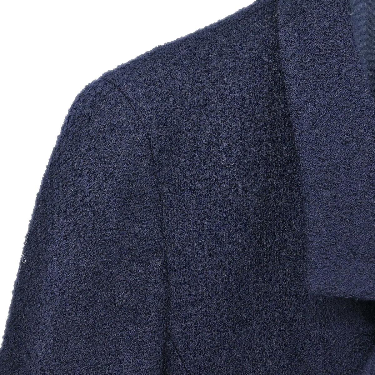 Chanel 1996 Double Breasted Jacket Navy #42