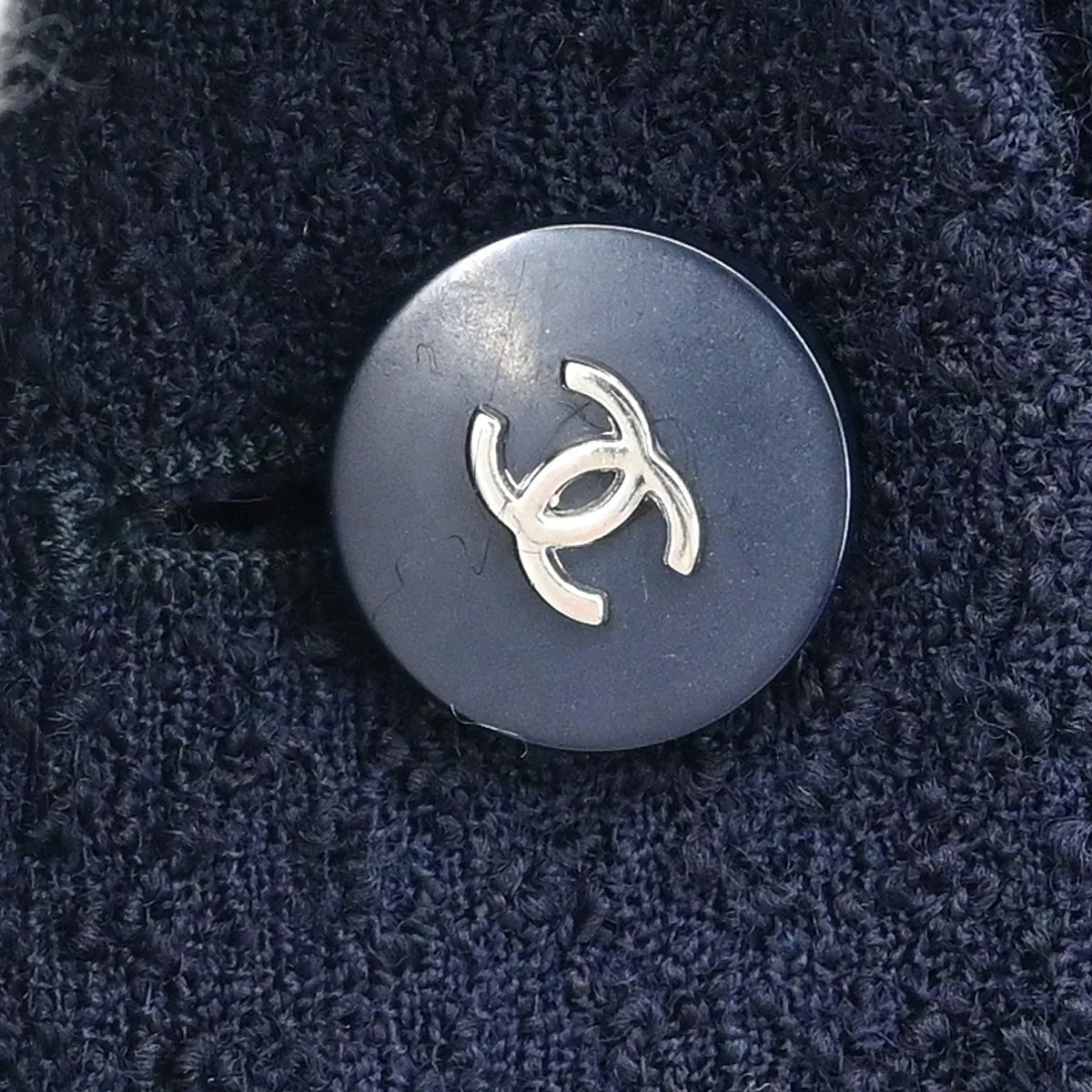Chanel 1996 Double Breasted Jacket Navy #42