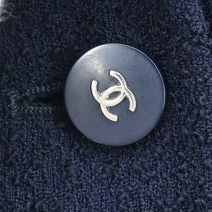 Chanel 1996 Double Breasted Jacket Navy #42