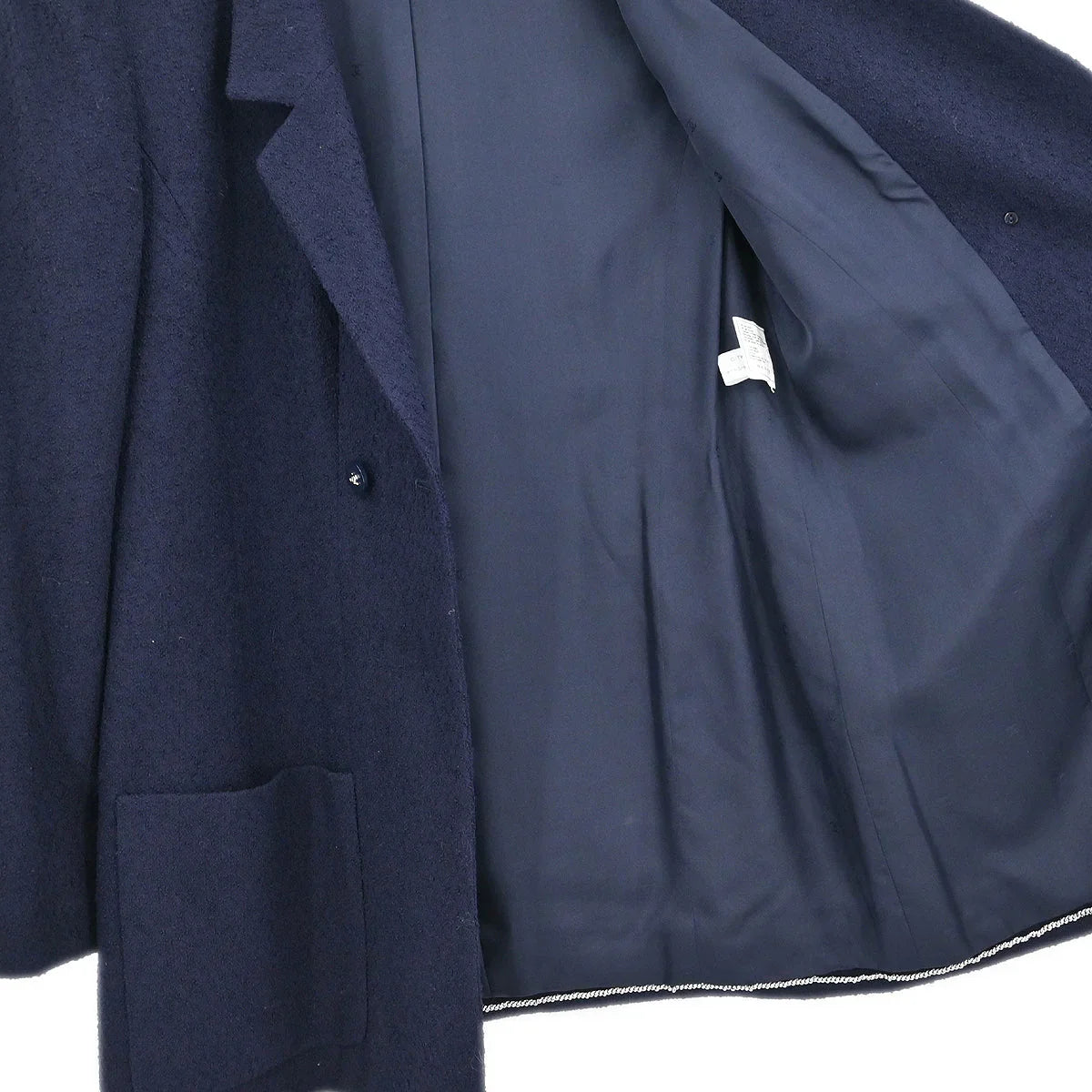 Chanel 1996 Double Breasted Jacket Navy #42