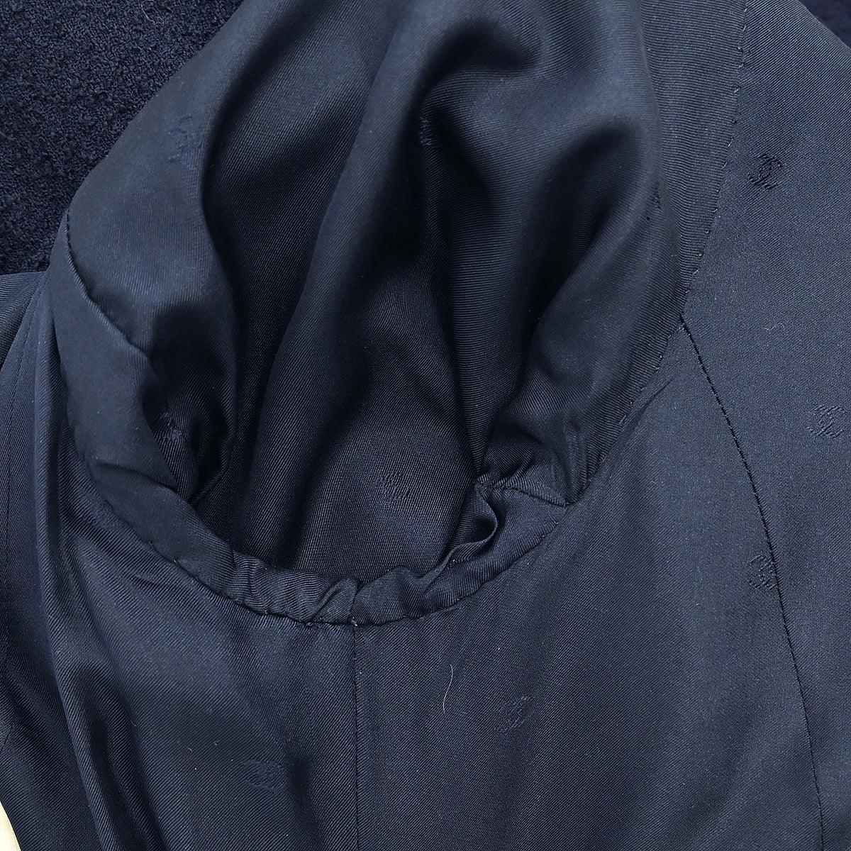 Chanel 1996 Double Breasted Jacket Navy #42