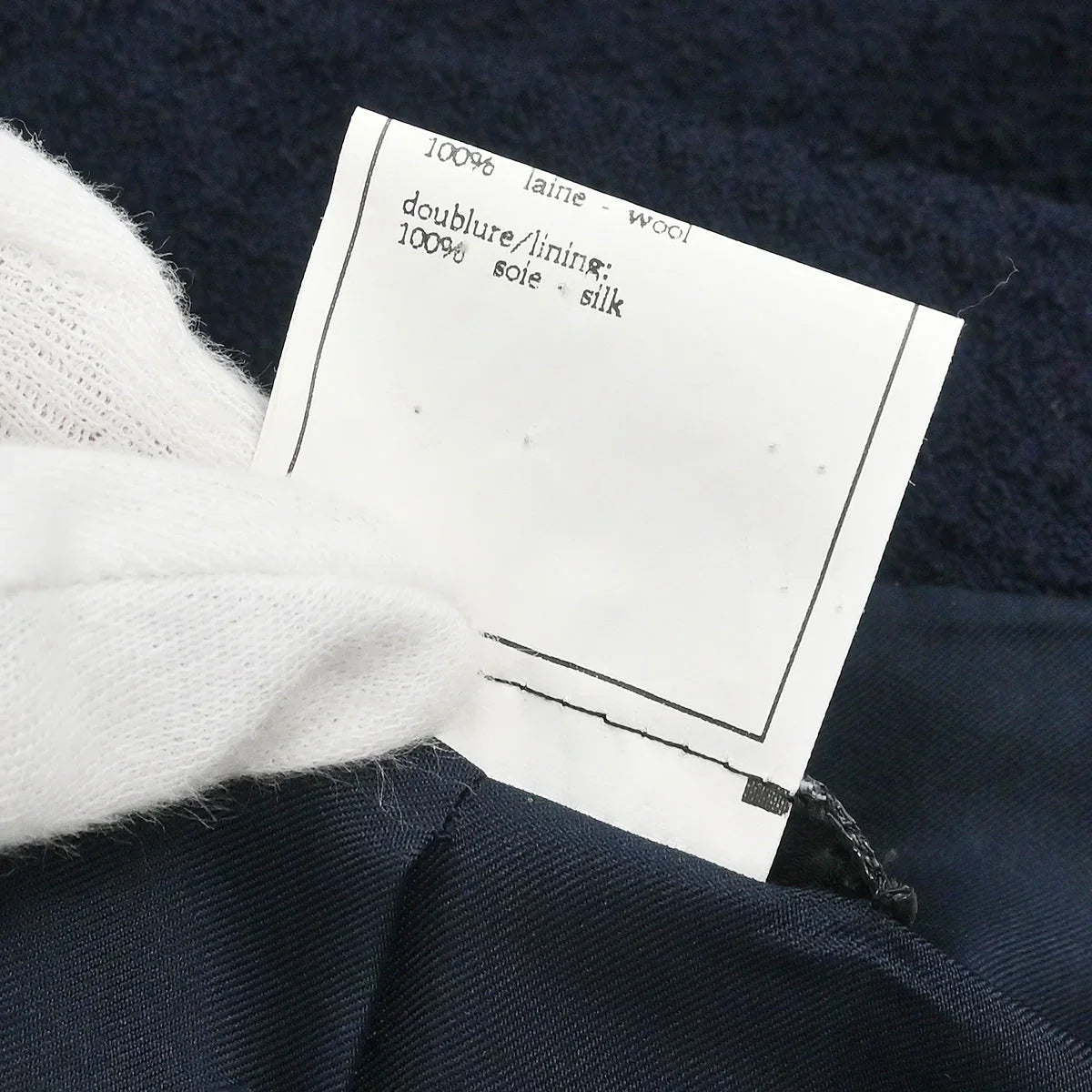 Chanel 1996 Double Breasted Jacket Navy #42