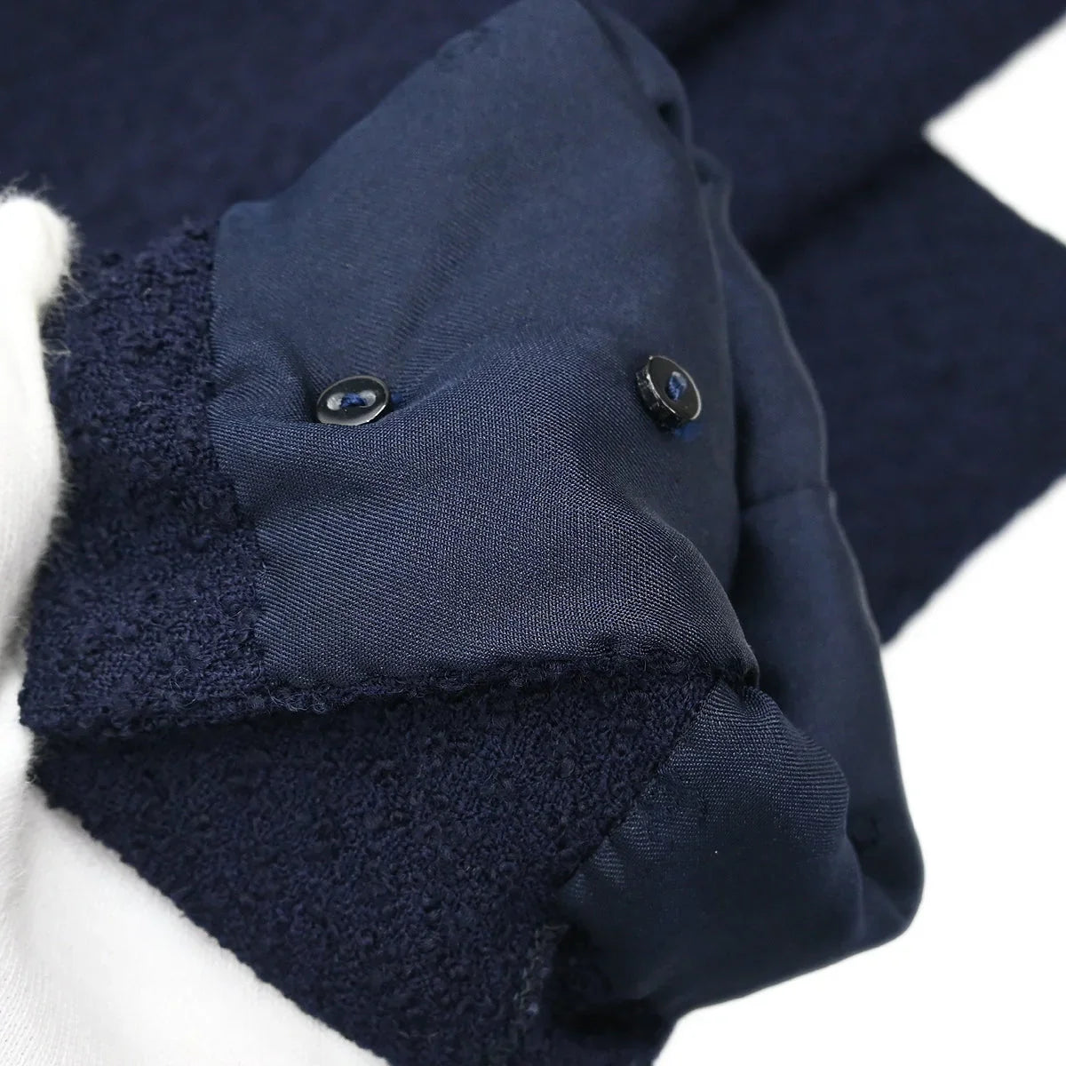 Chanel 1996 Double Breasted Jacket Navy #42
