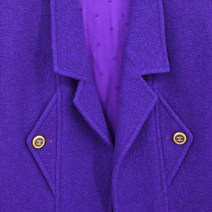 Chanel Coat Purple