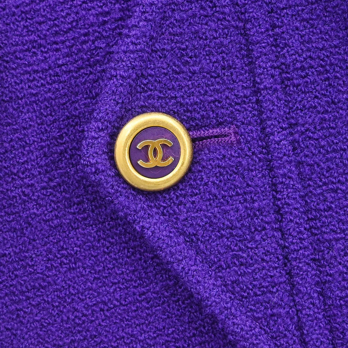 Chanel Coat Purple