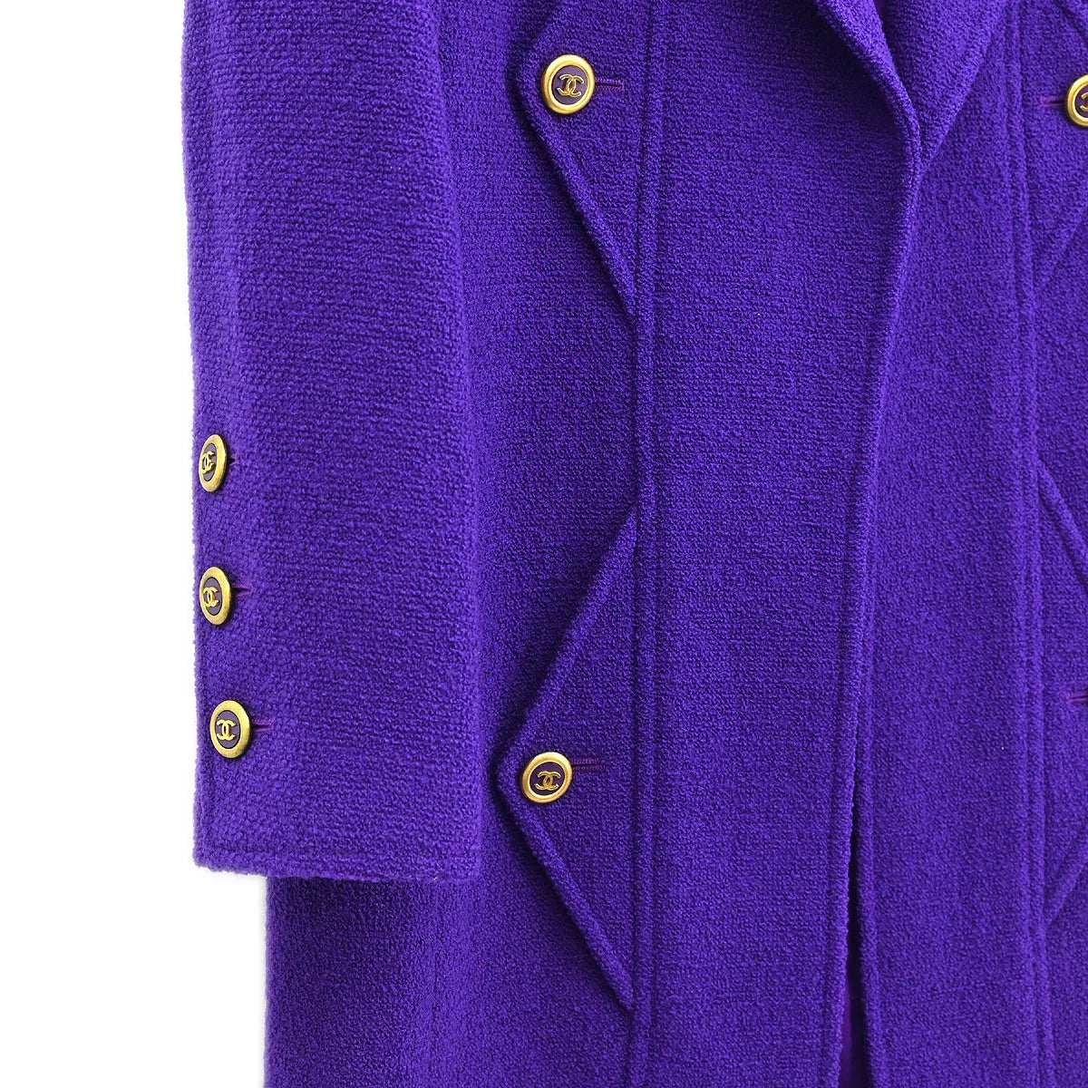 Chanel Coat Purple