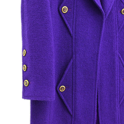 Chanel Coat Purple